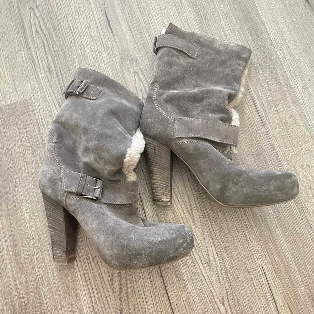 Vic matie suede fur winter boots size 38